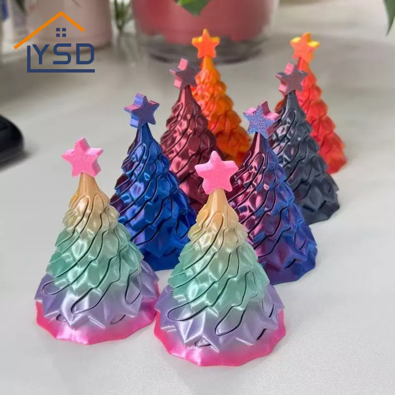 Spinta per albero di Natale stampato in 3D