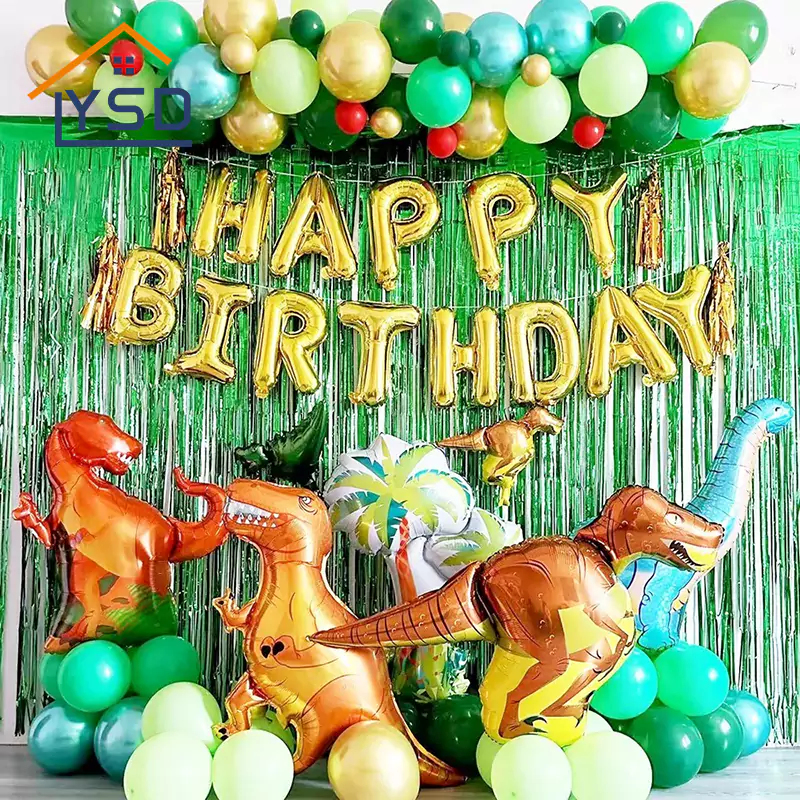 Set di dinosauro in palloncino