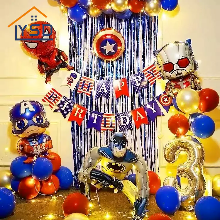 Palloncini per lamina di buon compleanno per ragazzi