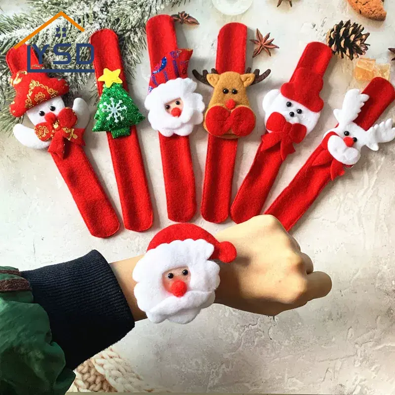 Bracciale con anello di applauso di Natale