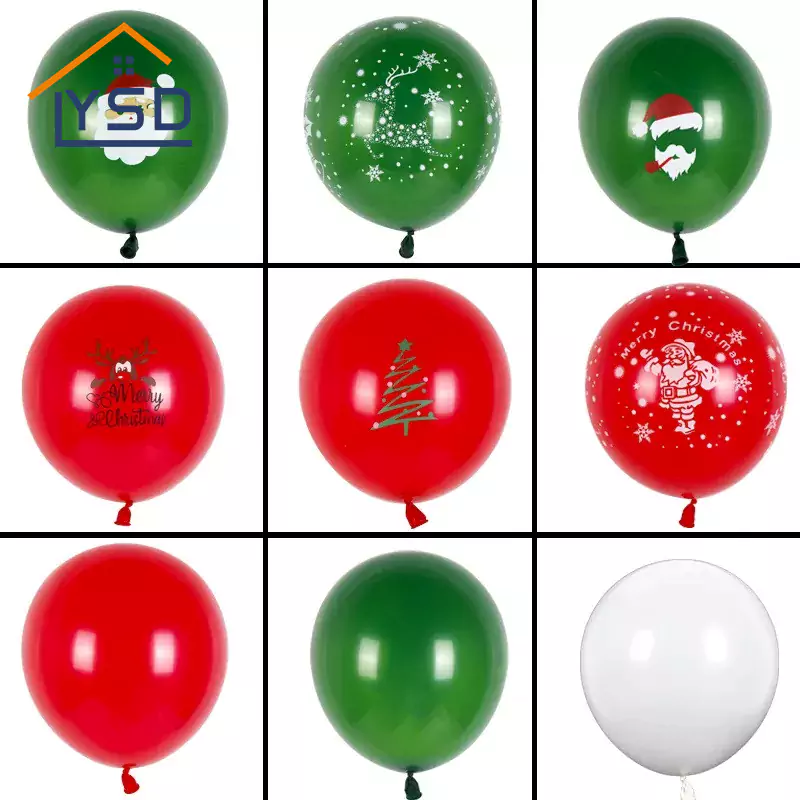 Palloncini di lattice di Natale