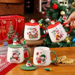 Bottiglie d'acqua di Natale