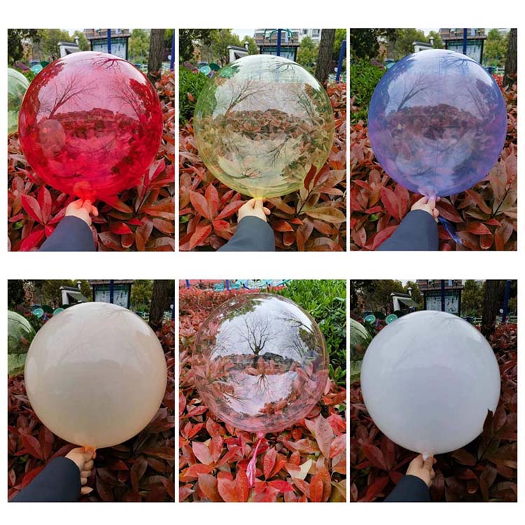 Palloon colorato di cristallo bobo bobo