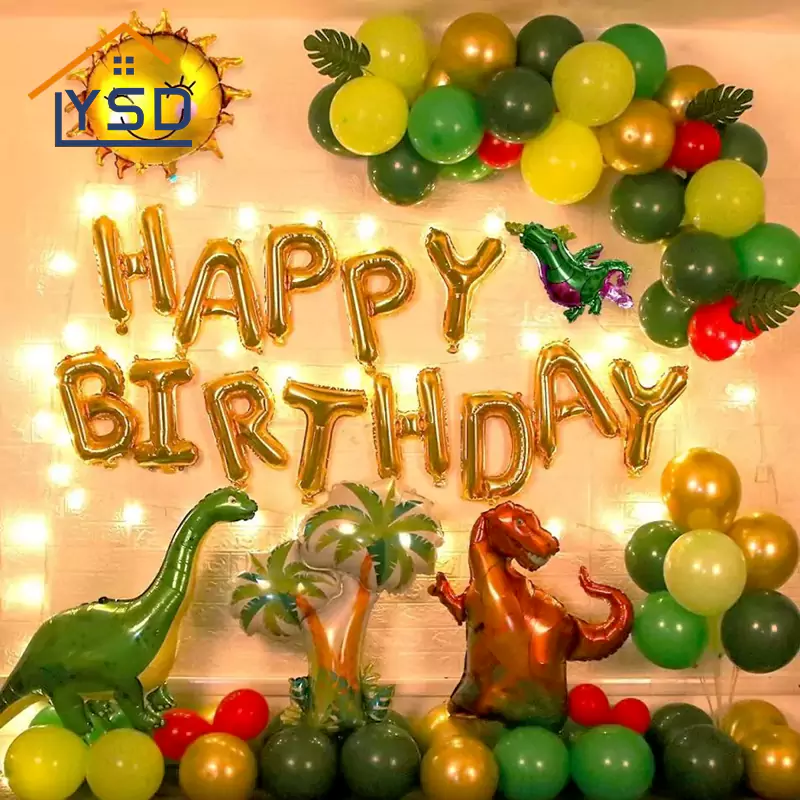 Set di palloncini di dinosauro