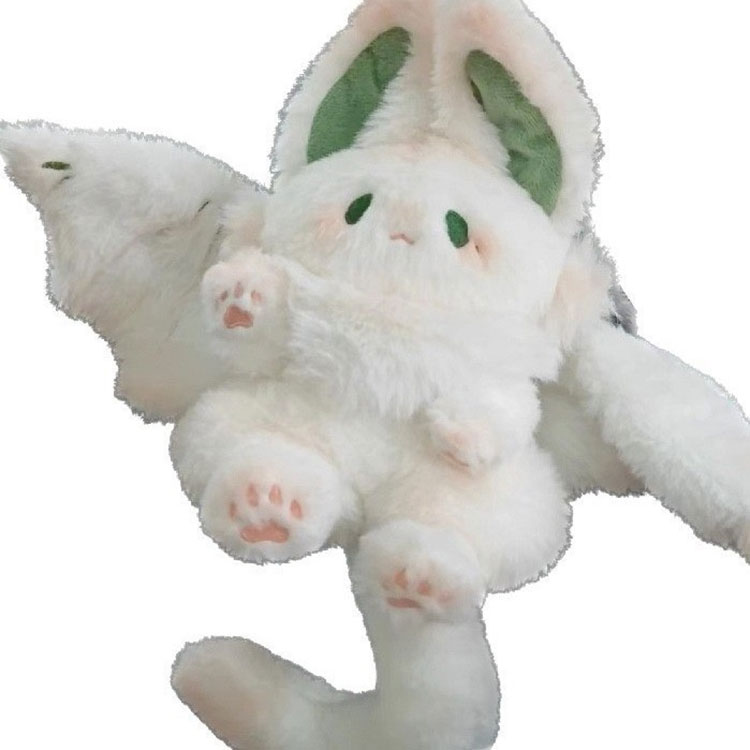 Peluche Coniglio Bianco Volante