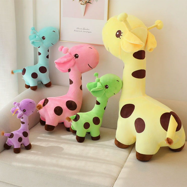 Peluche a forma di giraffa