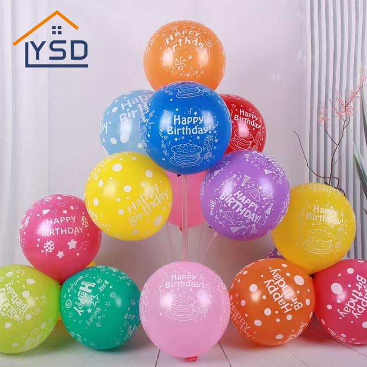 Buon compleanno palloncini di lattice stampati