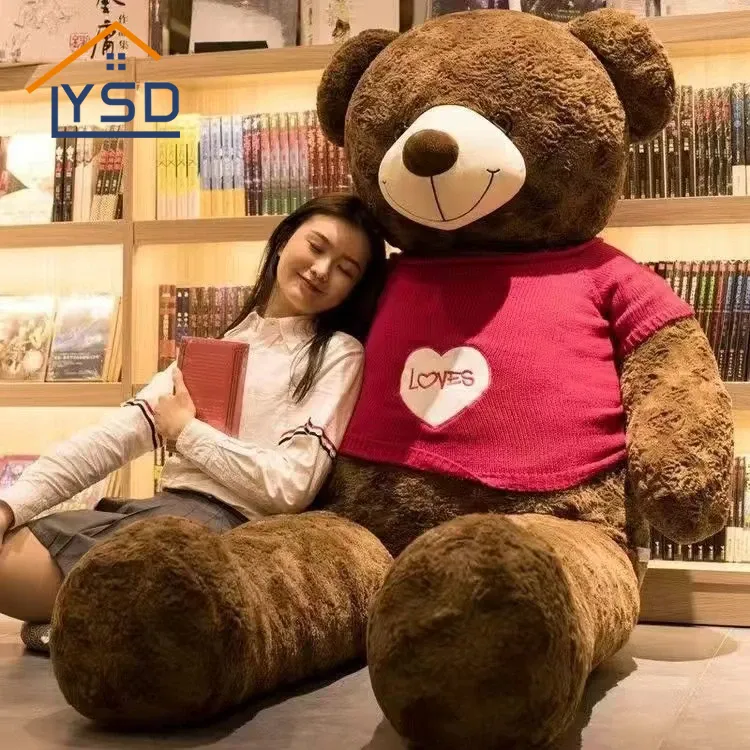 Grandi giocattoli di peluche