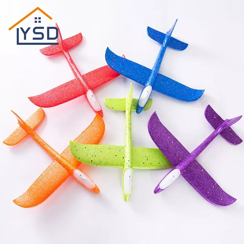 Aeroplano da lancio a mano illuminato