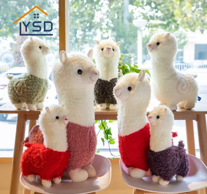 Peluche giocattolo alpaca