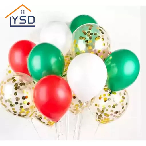 Palloncini in lattice con paillettes