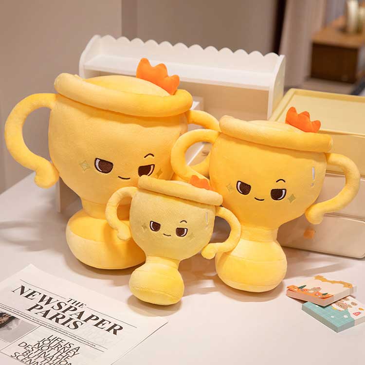 Peluche trofeo