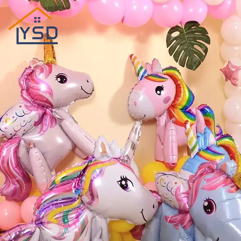 Palloncini per fogli unicorno