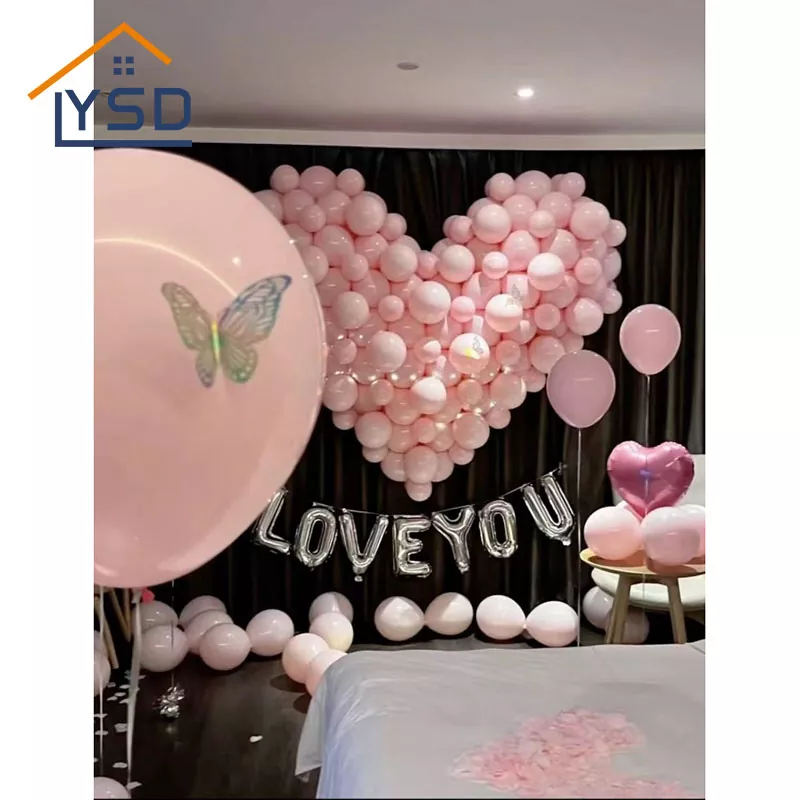 Palloncini in foglio di San Valentino