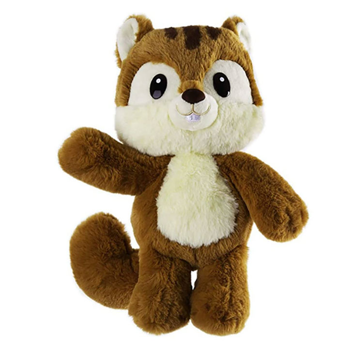 Peluche scoiattolo versatile
